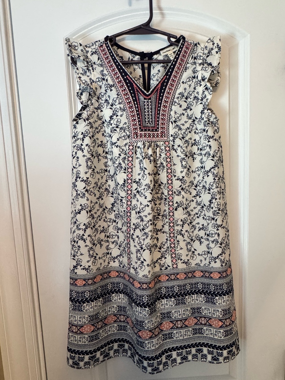 Girls Embroidered Dress